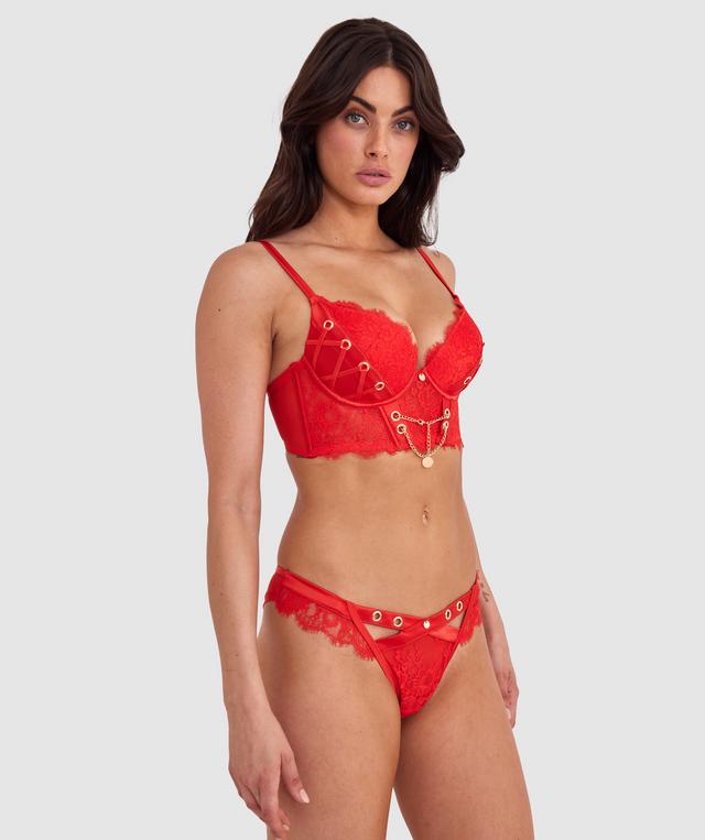 Vamp She's A Vamp Brazilian Knicker - Red