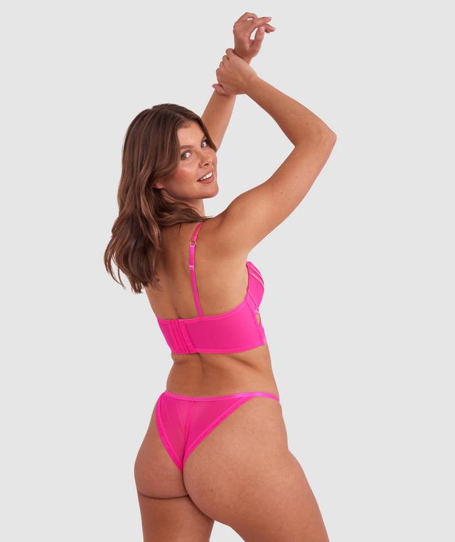 Vamp Showthang Tanga Knicker - Fuchsia Pink
