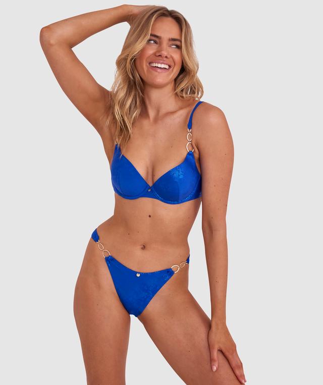 Vamp Swim 2 To Tango Push Up Top - Cobalt Blue