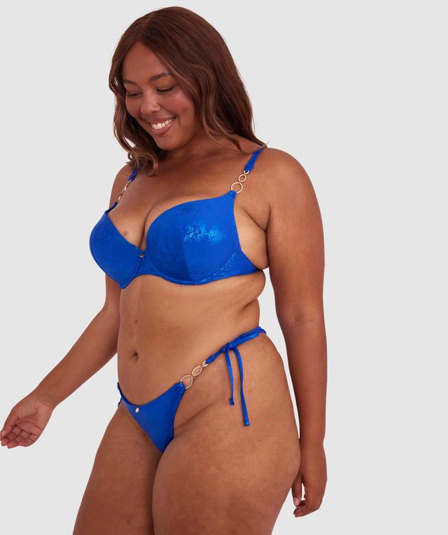 Vamp Swim 2 To Tango V String - Cobalt Blue