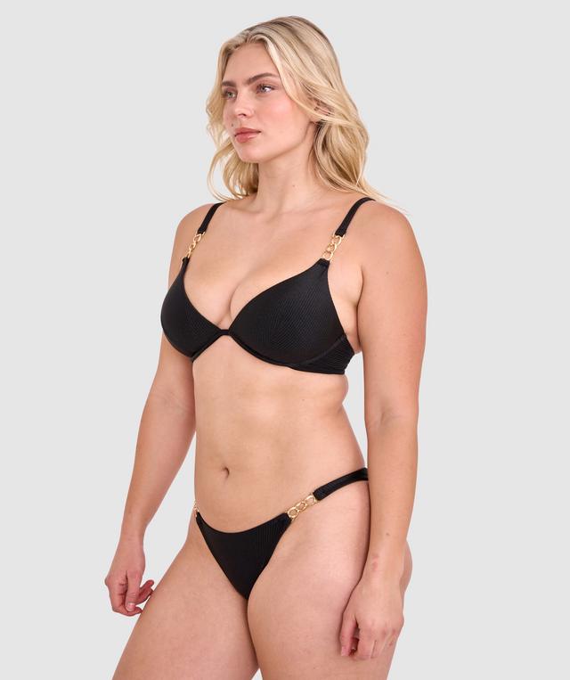 Vamp Swim Summer In Capri Brazilian Bottom - Black
