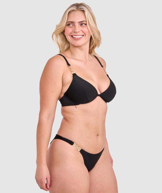 Vamp Swim Summer In Capri Brazilian Bottom - Black