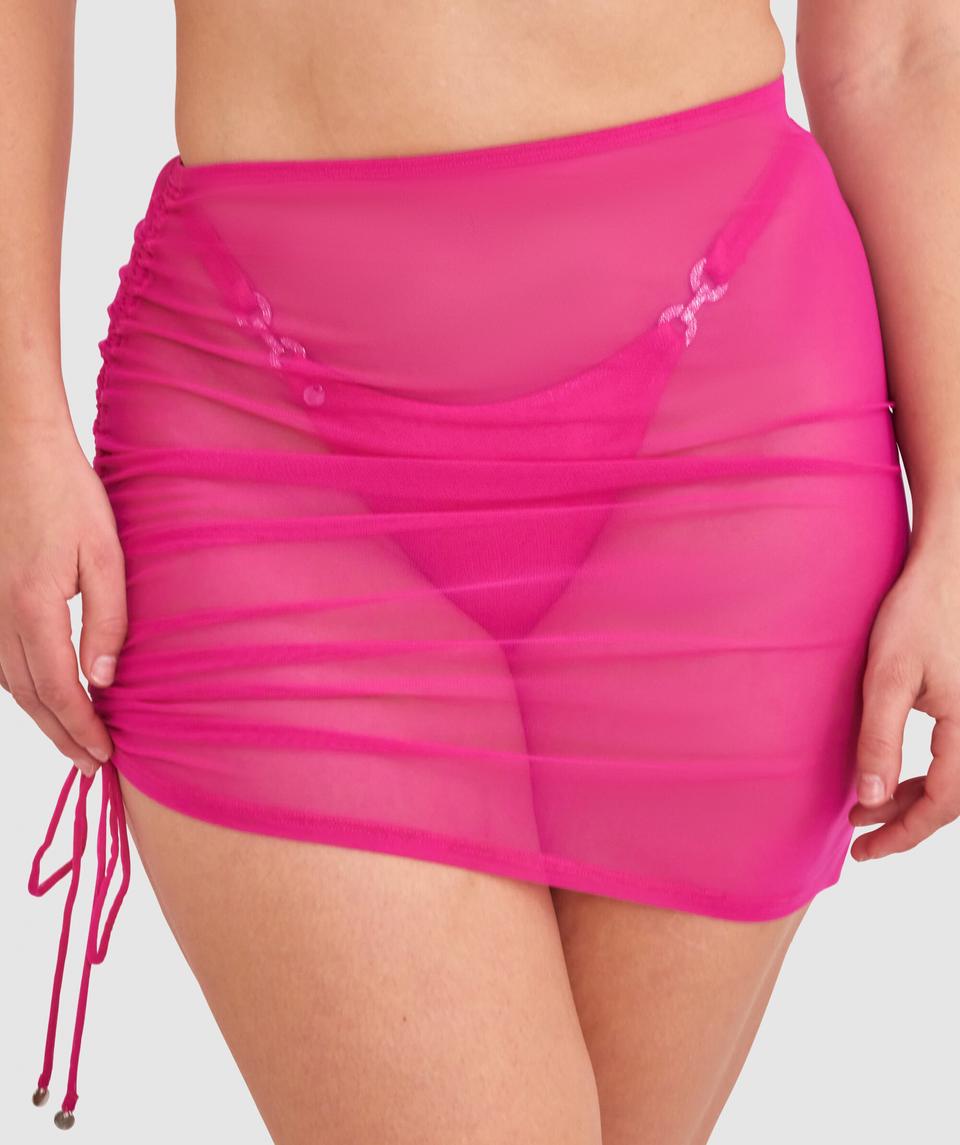 Vamp Swim Sundance Cover Up Skirt - Pink