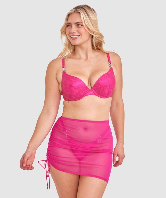 Vamp Swim Sundance Cover Up Skirt - Pink