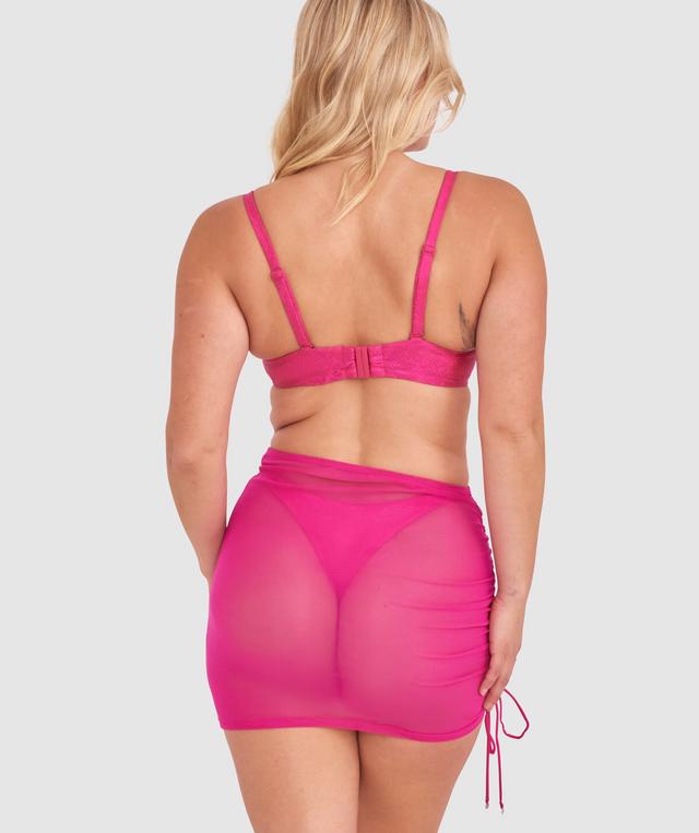 Vamp Swim Sundance Cover Up Skirt - Pink