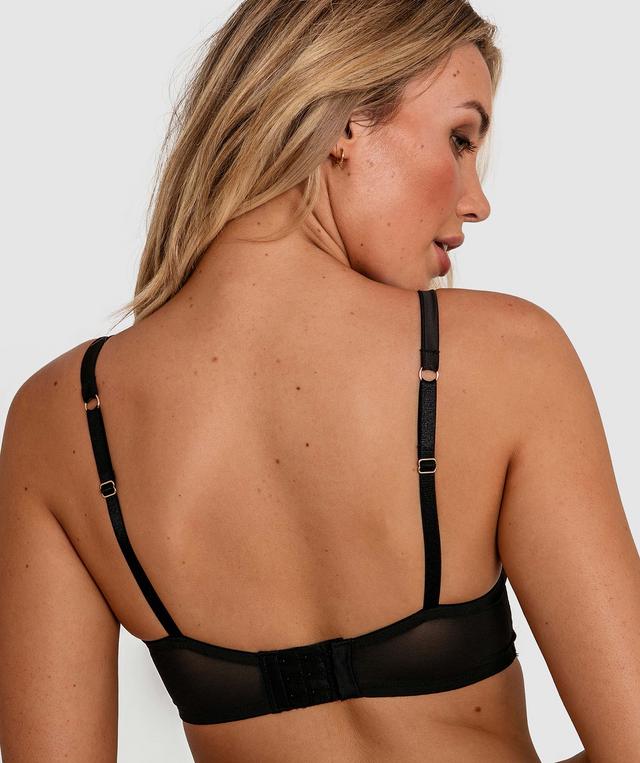 Vamp Take A Risk Full Cup Bra - Black