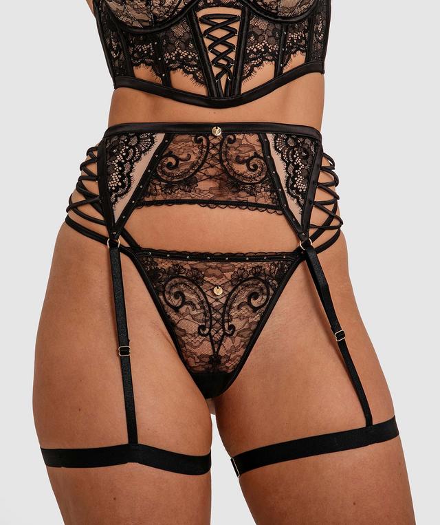 Vamp Take A Risk Suspender - Black
