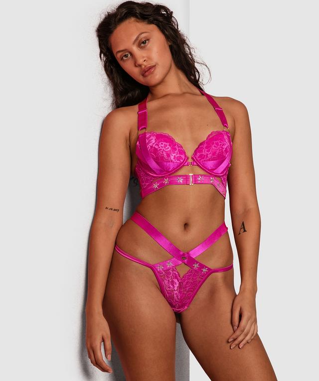 Vamp The Glory Days V String Knicker - Magenta