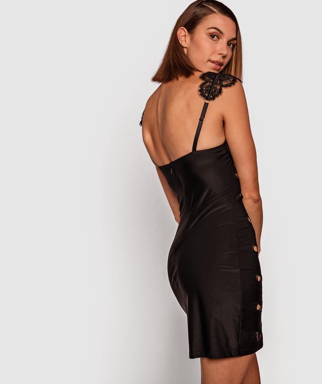 Vamp The Look Of Love Push Up Slip - Black