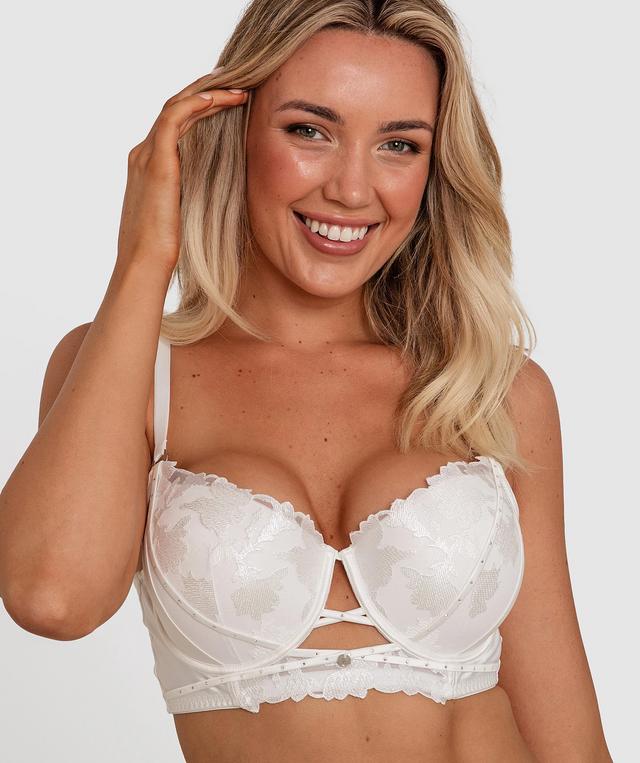 Vamp Trip The Lights Double Push Up Bra - Ivory