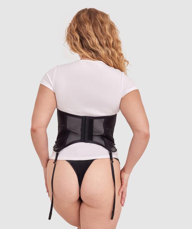 Vamp Vixen Waspie - Black