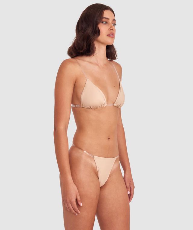 Vanish Solution Triangle Bralette - Nude 2