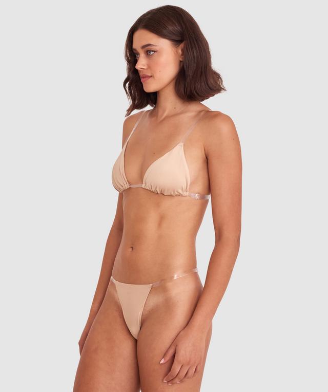 Vanish Solution Triangle Bralette - Nude 2