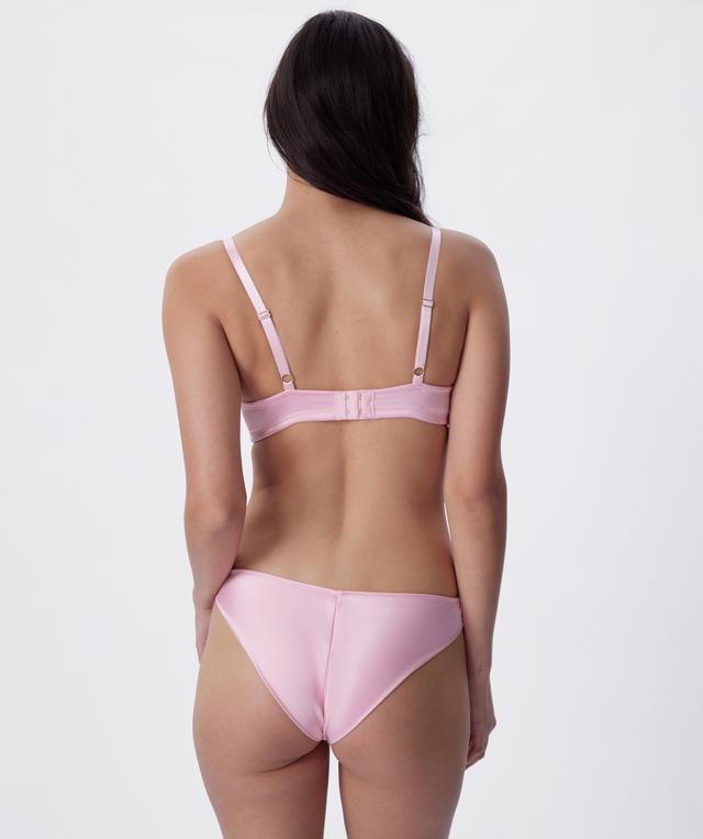 Venus High Leg Brazilian Knicker - Dark Pink