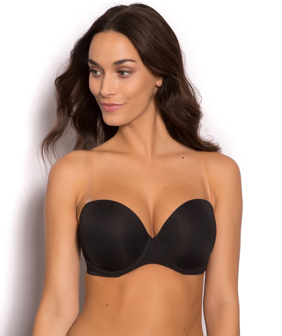 Wide Invisible Bra Straps - Clear