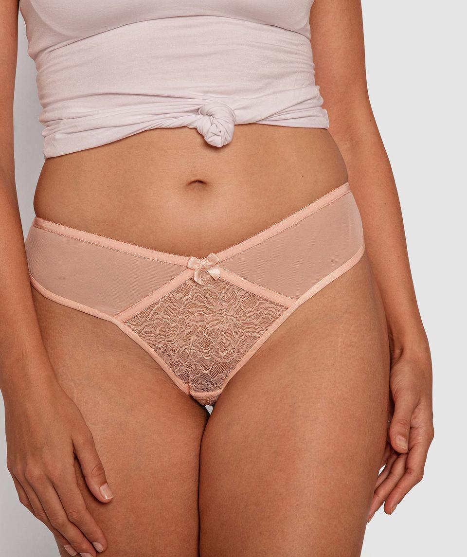 Willow Brazilian Knicker - Pink