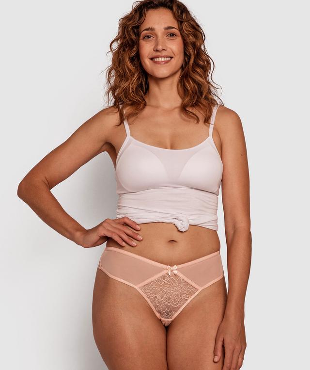 Willow Brazilian Knicker - Pink