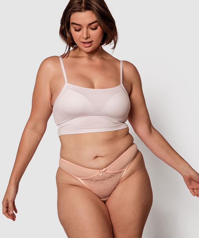 Willow V -Sting Knicker - Pink