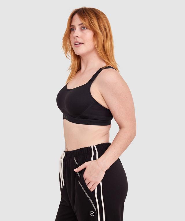 Work It Contour Underwire Sports Bra - Black