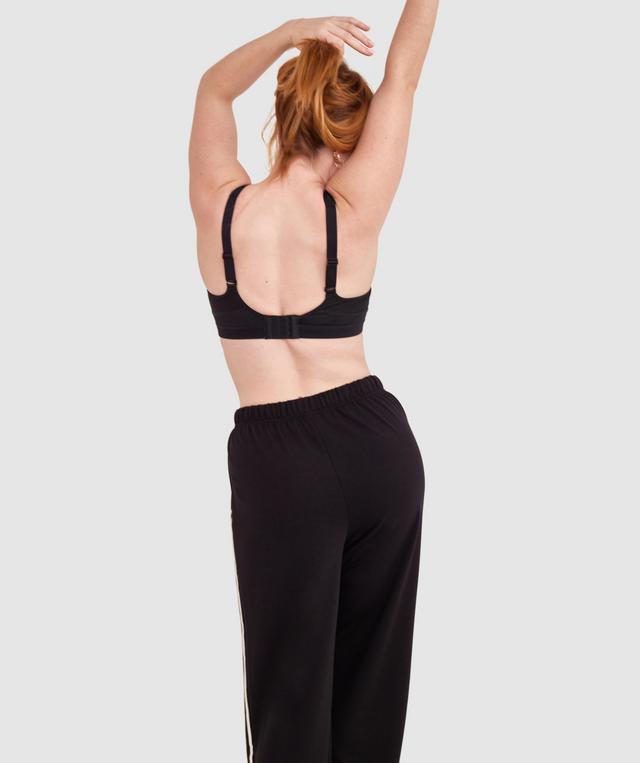 Work It Contour Underwire Sports Bra - Black