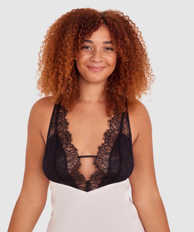 Xanthe Long Slip - Ivory