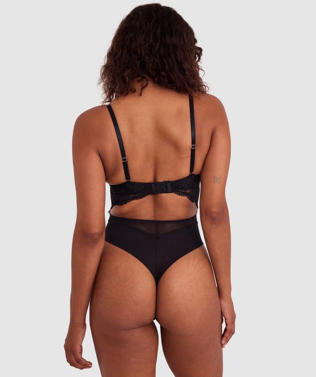 Zara Push Up Bodysuit - Black