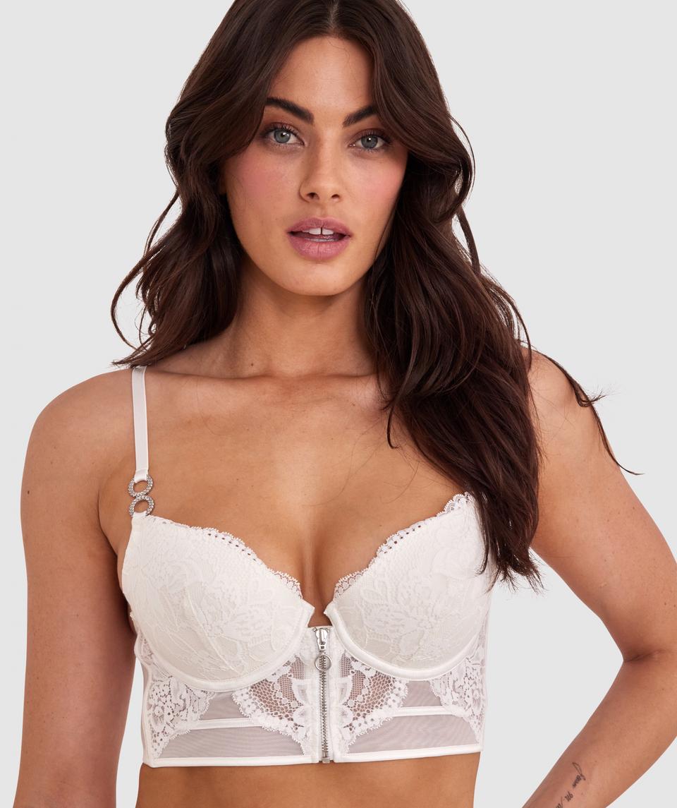 Zara Push Up Bra - Ivory