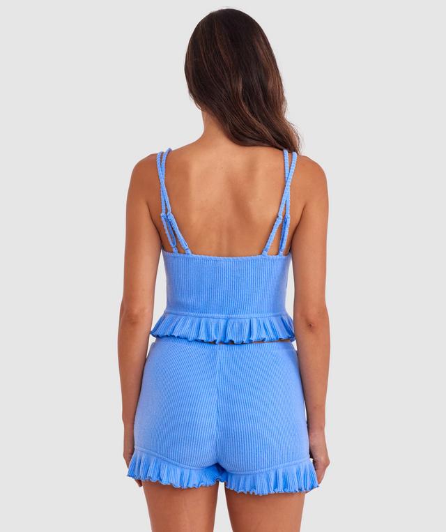 Tamara is wearing a 10B/C top and 10 bottom with bust 82cm waist 64cm and hip 88cm. She stands at 173cm/5'6in.