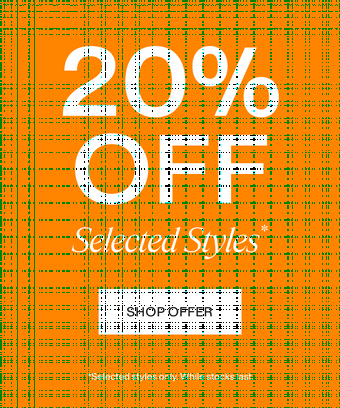 20% Off Selected